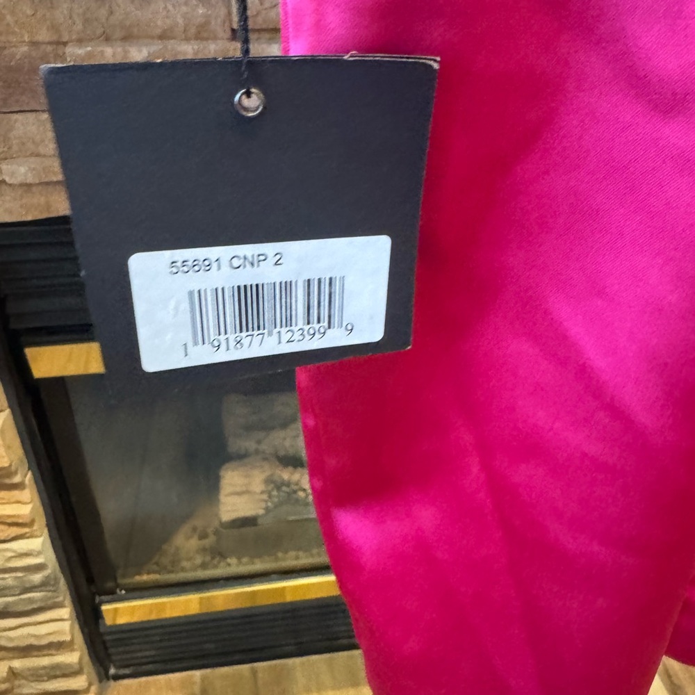 Mac Duggal Fuchsia Mini Dress Size 2 - Picture 7 of 9